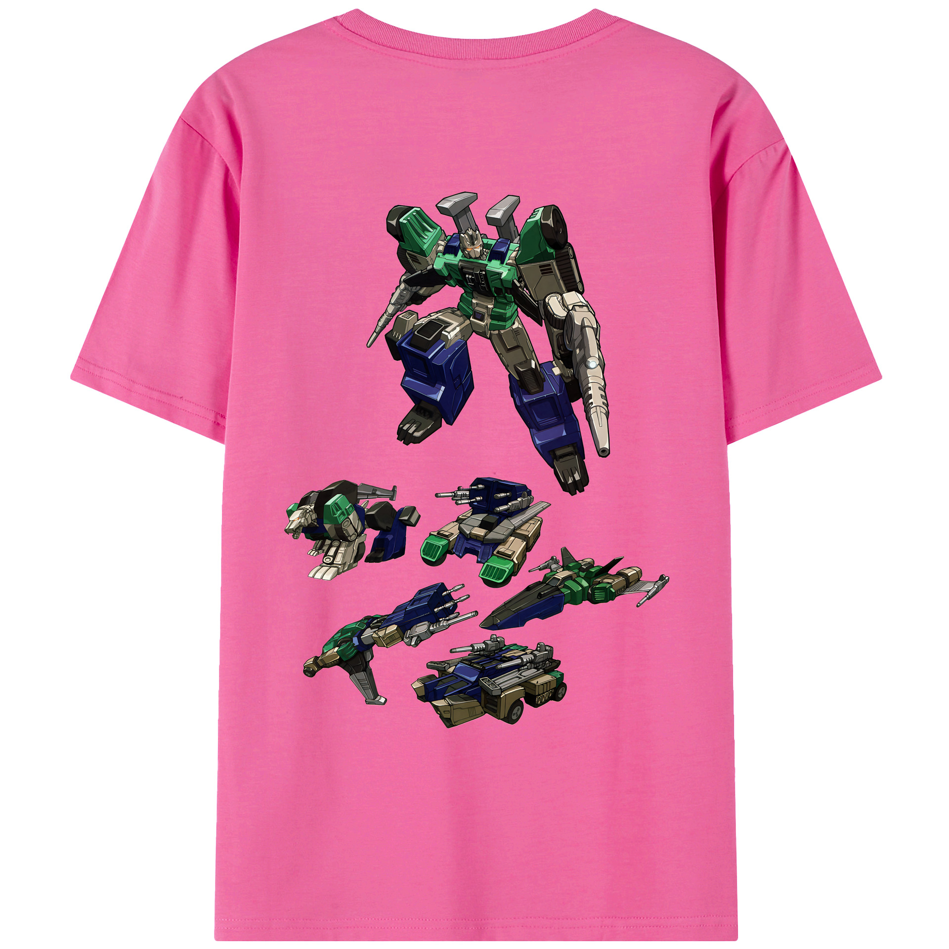 （画像用） Transformers トランスフォーマー レディース半袖Tシャツ(バックプリント)